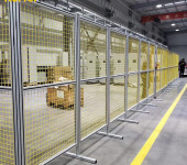 科尔福按需定制车间隔离护栏工业围栏机械手臂防护栏设备隔离网