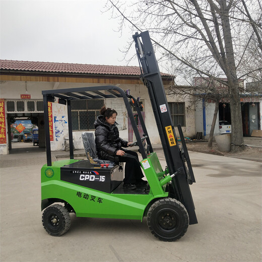 四輪電動叉車3噸配重座駕式全自動電動液壓堆高小型鏟車