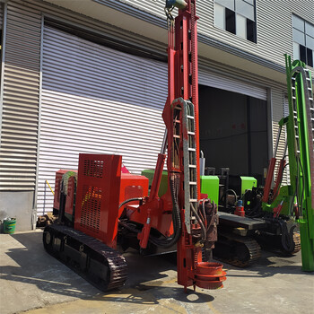 光伏打樁機(jī)廠家小型光伏打孔機(jī)履帶式發(fā)電站打樁機(jī)光伏打樁機(jī)