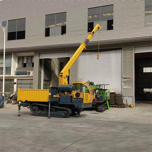 出售10噸履帶起重機(jī)遙控載重行走履帶吊車高空作業(yè)履帶吊車