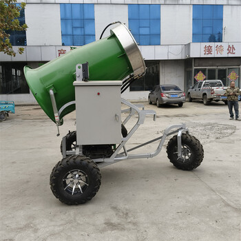 人工造雪機(jī)360度旋轉(zhuǎn)降雪機(jī)大型搖頭雪花機(jī)