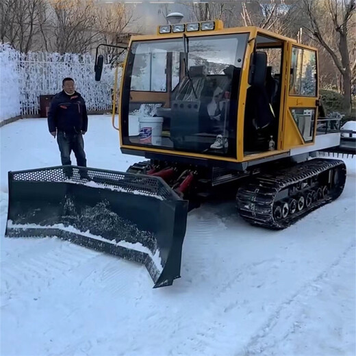 出售雪地雪場大型壓雪車全液壓多方位除雪360度回轉平雪機