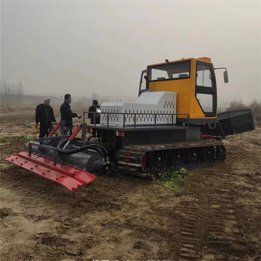 游樂園中型壓雪機大面積雪山爬坡推雪壓雪車