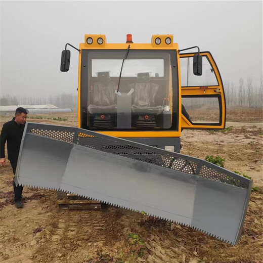 大型履帶式壓雪車冬季市政環衛推雪車360度旋轉自走式翻雪車