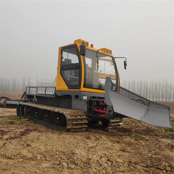 大型履帶式壓雪車360度旋轉自走式壓雪機冬季市政環衛推雪車