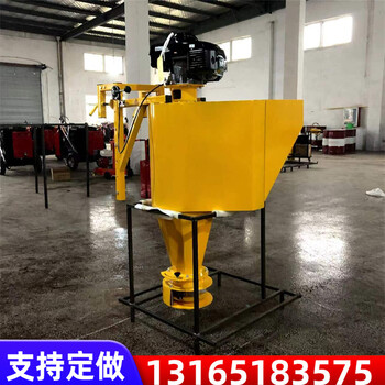 融雪劑撒布機市政撒鹽機機場廣場小型手推融雪劑撒布機