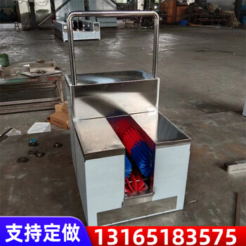 煤礦全自動單通道洗靴機噴淋式洗靴機無動力洗靴機