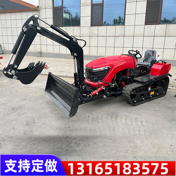 履帶旋耕機(jī)履帶式開溝回填旋耕機(jī)果園履帶施肥除草旋耕機(jī)