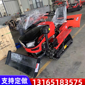 100馬力乘坐式大馬力履帶機(jī)履帶微耕機(jī)開溝松土履帶機(jī)拖拉機(jī)