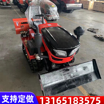 履帶旋耕機(jī)旱地松土除草旋耕機(jī)果園大棚履帶微耕機(jī)設(shè)備