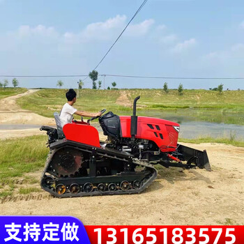 履帶旋耕微耕機(jī)果樹追肥挖溝機(jī)果園全自動(dòng)開溝施肥回填一體機(jī)