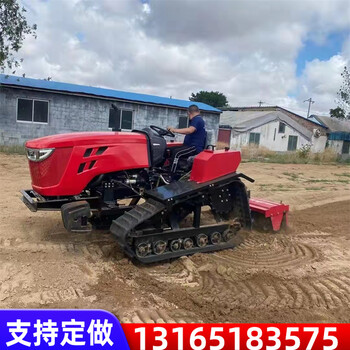 大馬力履帶旋耕機(jī)履帶拖拉機(jī)履帶微耕機(jī)100馬力履帶拖拉機(jī)