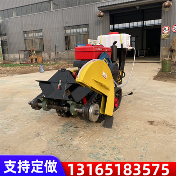 履帶式馬路切割機遙控自行走路面切割機全自動路面切割機