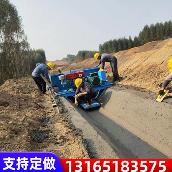 水渠成型機(jī)水溝滑模機(jī)溝渠成型混凝土一次成型農(nóng)田灌溉排水溝機(jī)械