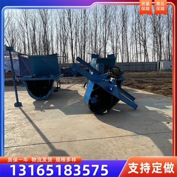 攔水帶自動滑模機自走式渠道成型設備水渠水溝成型機