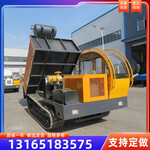 大型自卸式搬運(yùn)車履帶運(yùn)輸翻斗車果園用履帶搬運(yùn)車
