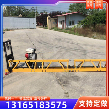 大型橋面鋪裝振動(dòng)梁框架式混泥土路面整平機(jī)三輥軸混凝土攤鋪機(jī)