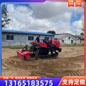 35馬力水旱兩用履帶旋耕機四川水稻田農(nóng)用微耕機田園除草施肥機
