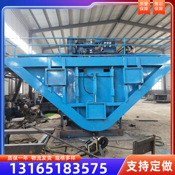 湖北水渠滑模機(jī)水渠成型機(jī)全自動渠道成型機(jī)