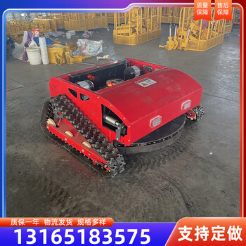 履帶割草機市政園林綠化草坪修剪除草機小型全自動(dòng)斜坡剪草機