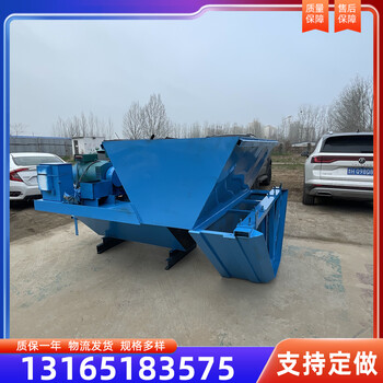 大型水渠成型機水利灌溉工程渠道襯砌機一次性現(xiàn)澆筑水渠成型機