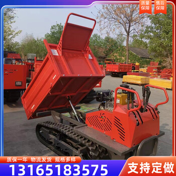 山地履帶運(yùn)輸車(chē)果園農(nóng)用泥濘爬山虎履帶運(yùn)輸車(chē)1-12噸座駕式運(yùn)輸車(chē)