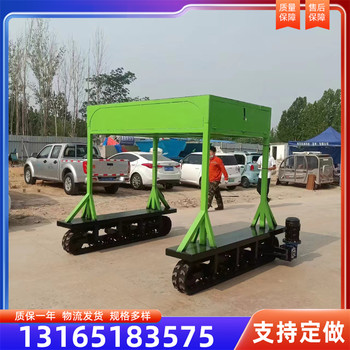液壓履帶底盤改裝工程橡膠履帶底盤農(nóng)用機(jī)械履帶底盤