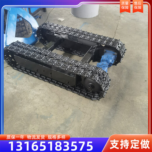 橡膠履帶總成履帶式農(nóng)用車底盤總成挖掘機橡膠履帶