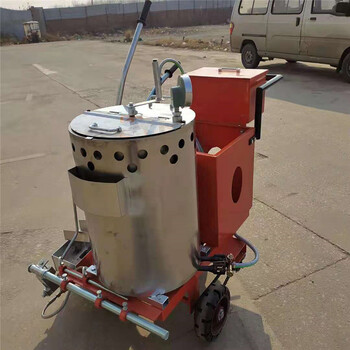 手推式公路熱熔劃線機(jī)小型停車位馬路畫線機(jī)廠區(qū)道路震蕩劃線機(jī)