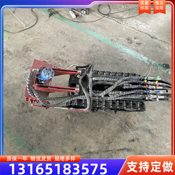 水下清淤履帶底盤遙控自走沉淀池污泥清理履帶機(jī)器人