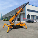 小型液壓蜘蛛吊旋轉(zhuǎn)伸縮臂遙控履帶式起重機(jī)狹小空間作業(yè)吊車