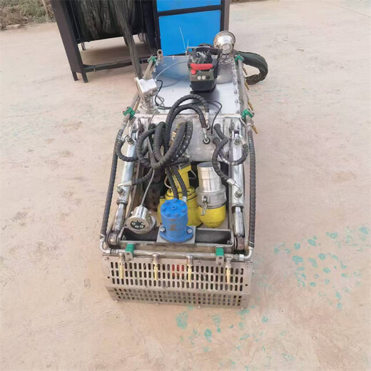 水下行走遙控履帶底盤小型智能管道清淤機器人管道清淤排污巡檢