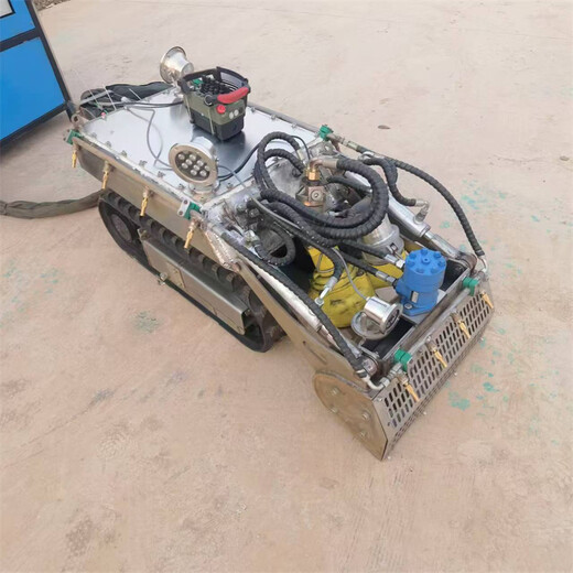 水下清污清淤防水底盤電動遙控全地形智能機器人履帶底盤