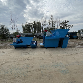 现浇防渗渠道成型机路面排水衬砌滑模机农地灌溉水渠现浇成型机