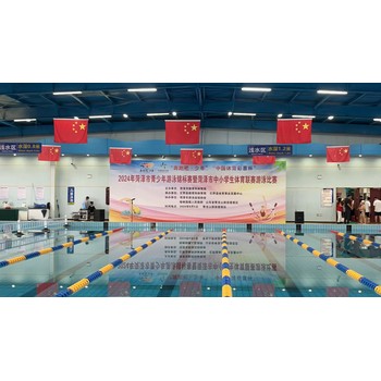 游泳培訓結碩果菏澤市游泳健身協會組隊參加菏澤市游泳比賽