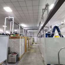 焊培职业学校焊接操作工位隔离间烟尘集中净化设备