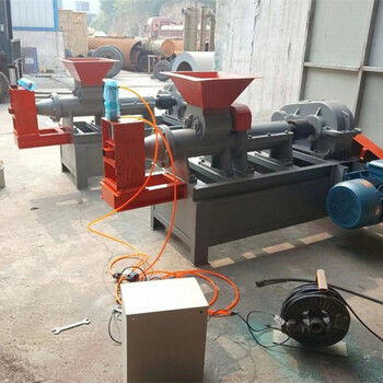 小型煤棒成型機-碳粉壓制碳棒擠出機設備操作方便