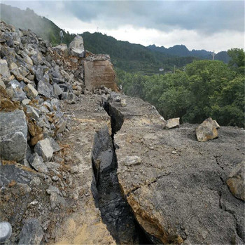 石嘴山空气爆破岩石开采