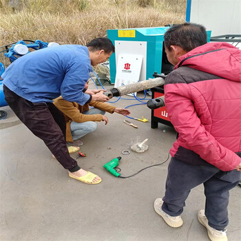 云南西雙版納二氧化碳氣體爆破山體平整