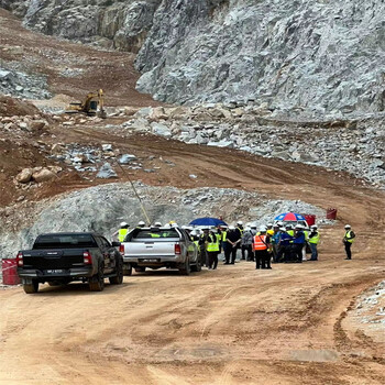 涪陵气体爆破矿山岩石