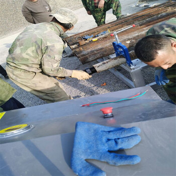 恩施空气炮爆破岩石开采