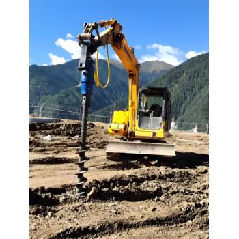 福建定制錳鋼螺旋鉆桿挖改挖坑機設備咨詢
