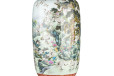 蓝国华《百鹤图》粉彩手绘瓶由中国陶瓷艺术大师蓝国华创作，