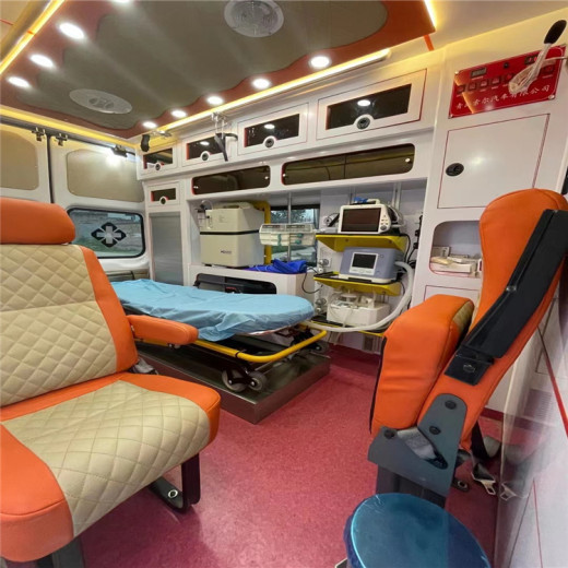 惠州救护车长途120救护车转院病人-病人高铁转运