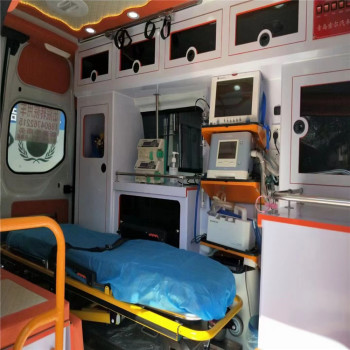 双鸭山救护车重症120救护车出租-按公里计算