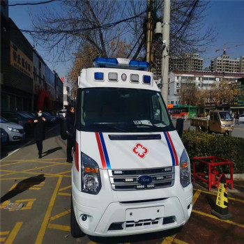 荆州正规私人救护车出租-病人高铁转运