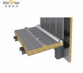 金属屋面铝镁锰夹芯板防水性能好钢结构厂房屋面使用