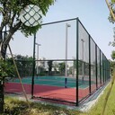 安裝樓頂籃球場金屬圍網運動場勾花護欄網學校體育場鋼絲防護網