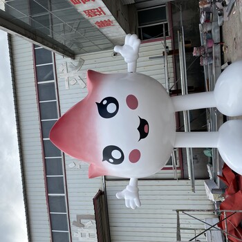 山東玻璃鋼卡通雕塑不銹鋼雕塑鐵藝道具生產廠家