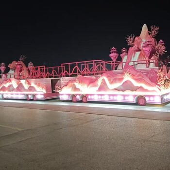 山東大型花車生產廠家設計制作安裝全包
